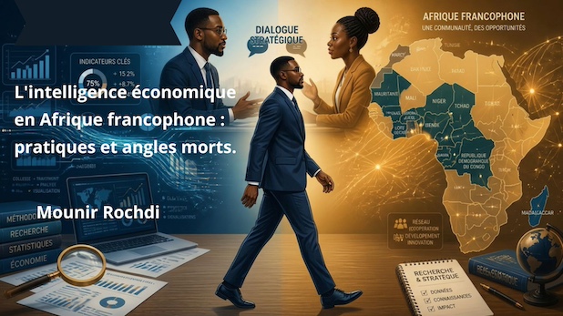 L'intelligence économique en Afrique francophone : pratiques et angles morts. Mounir Rochdi