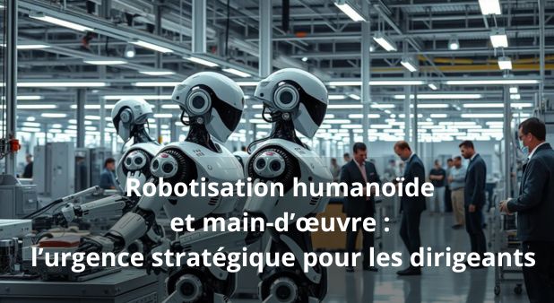 Robotisation humanoïde et main-d’œuvre : l’urgence stratégique pour les dirigeants