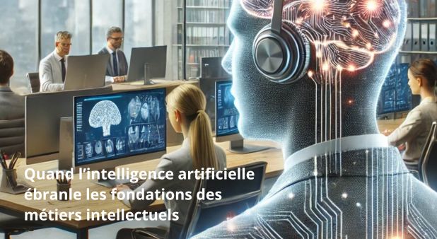 Quand l’intelligence artificielle ébranle les fondations des métiers intellectuels : enjeux et leviers d’action pour les dirigeants