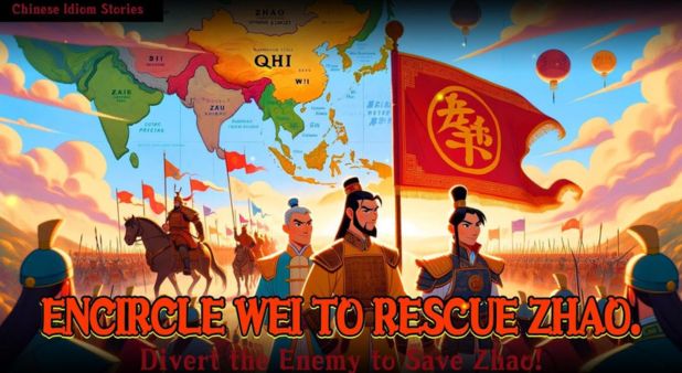 Épisode 2 — Assiéger Wei pour secourir Zhao.  L’art de résoudre un problème en attaquant ailleurs.
