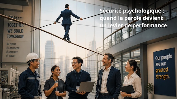 Lisez ! Sécurité psychologique : quand la parole devient un levier de performance. Antonin Gaunand. Editions Eyrolles
