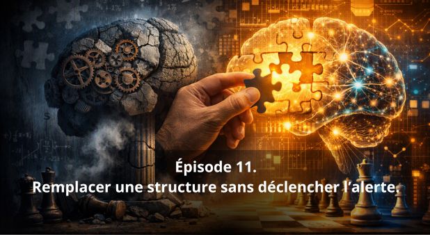 Épisode 11. Remplacer une structure sans déclencher l’alerte. 