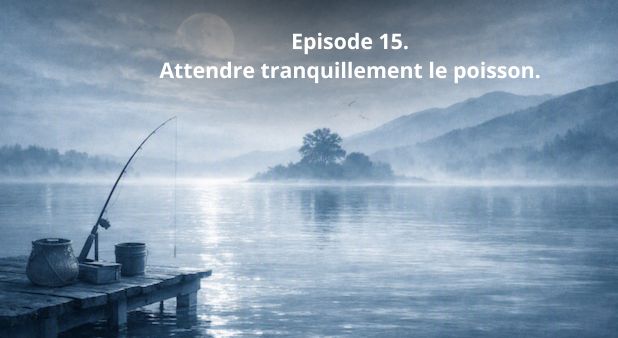 Episode 15. Attendre tranquillement le poisson. Quand la patience devient une arme stratégique.