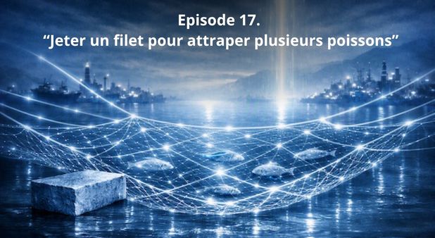 Episode 17. “Jeter un filet pour attraper plusieurs poissons”  L’art de multiplier les cibles pour maximiser les gains.
