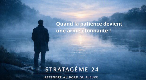 Stratagème 24. “Attendre au bord du fleuve”  Quand la patience devient une arme d'une redoutable efficacité