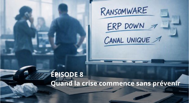ÉPISODE # 8 : QUAND LA CRISE COMMENCE SANS PREVENIR. Raphaël de Vittoris