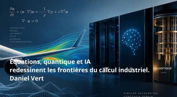 Équations, quantique et IA redessinent les frontières du calcul industriel. Daniel Vert