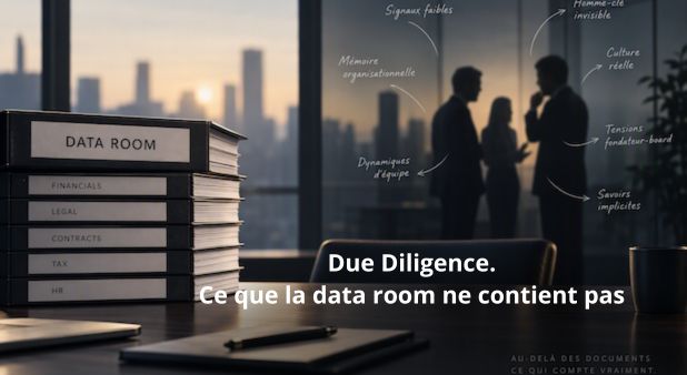 #3/4 - Due Diligence. Avant une transaction, avez-vous regardé le facteur humain ? Ce que la data room ne contient pas