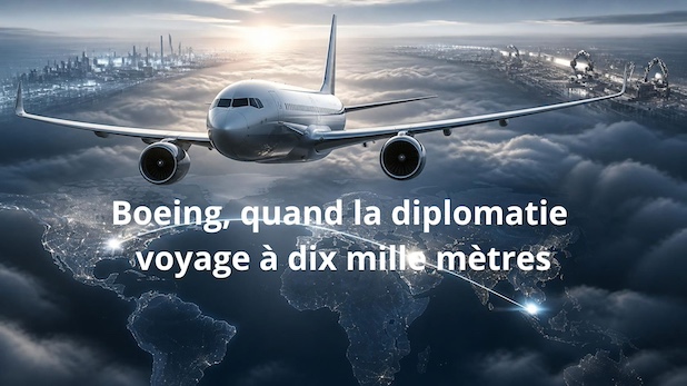 Boeing, quand la diplomatie voyage à dix mille mètres
