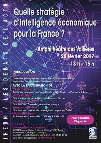 Quelle stratégie d'intelligence économique pour la France ?