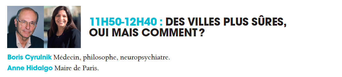 PROGRAMME DU 2e FORUM SÉCURITÉ & RÉSILIENCE L’ENJEU DES MÉTROPOLES PROGRAMME DU 2e FORUM SÉCURITÉ & RÉSILIENCE L’ENJEU DES MÉTROPOLES