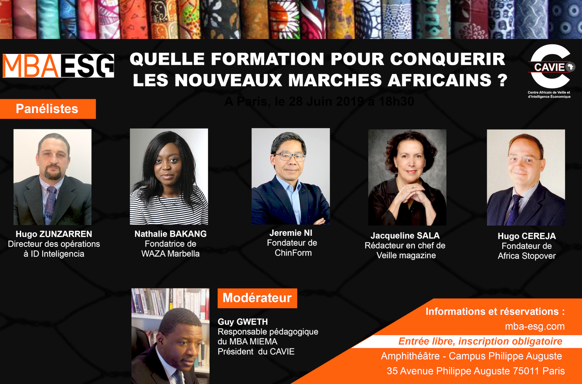Pour vous inscrire