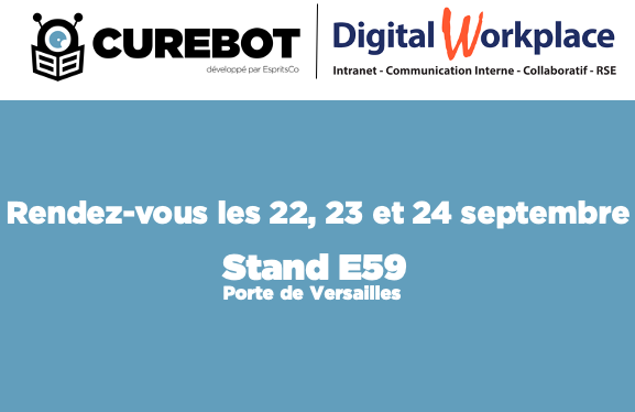 Esprits Collaboratifs vous donne rendez-vous au Salon Digital Workplace Esprits Collaboratifs vous donne rendez-vous au Salon Digital Workplace
