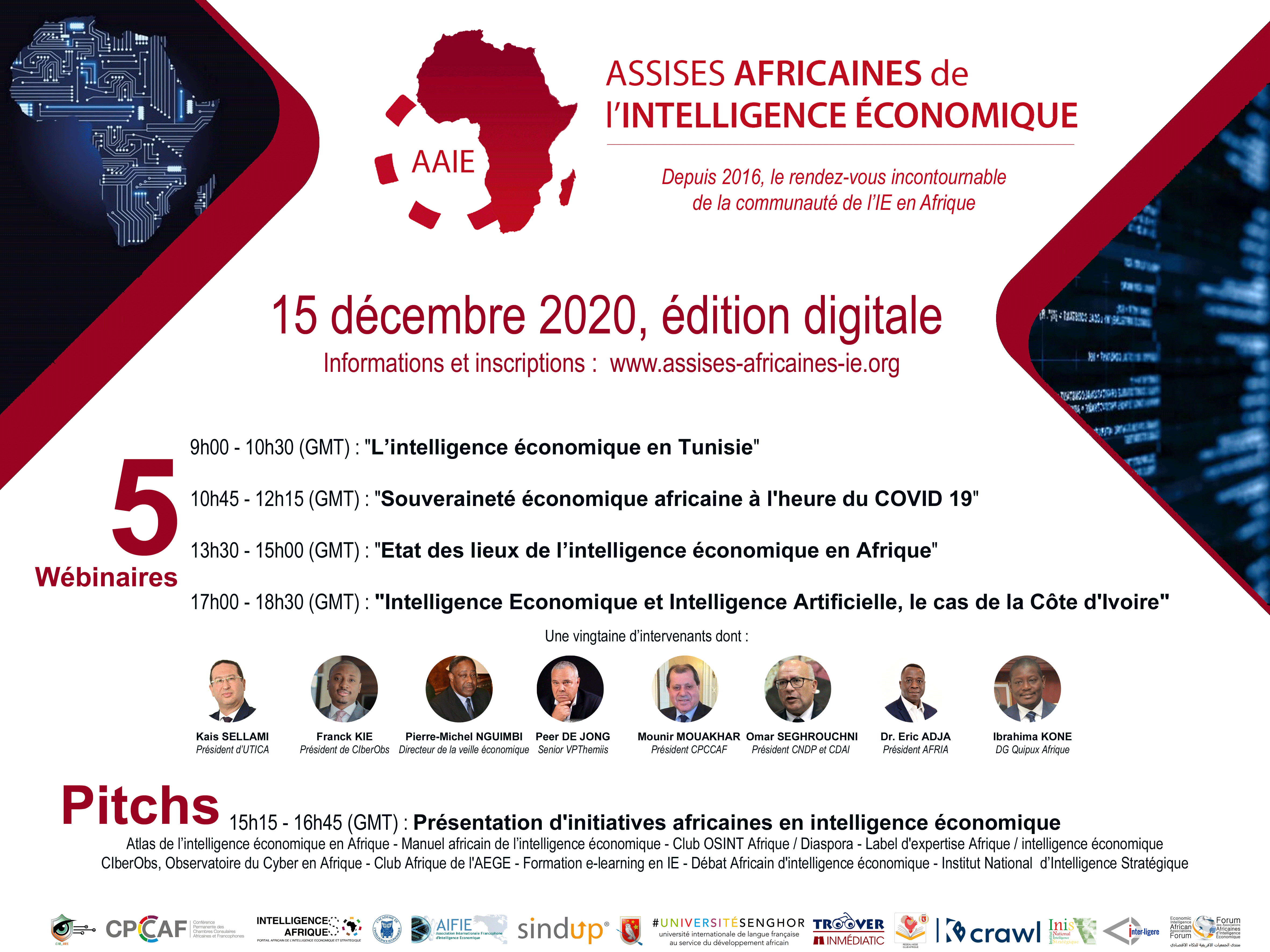 Assises Africaines de l'Intelligence Économique. 15 decembre 2020