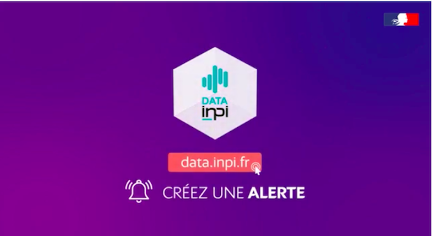 CP INPI : le portail data.inpi.fr permet désormais de créer des alertes propriété industrielle et entreprise