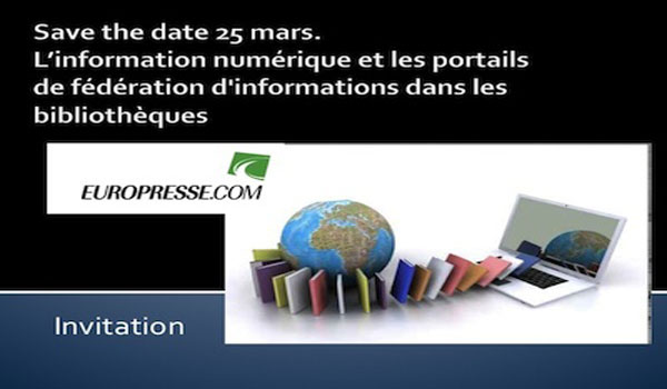 Invitation Europresse