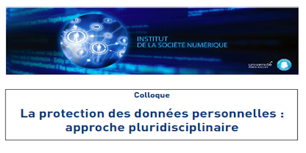 18 dec. « identité numérique et vie privée »
