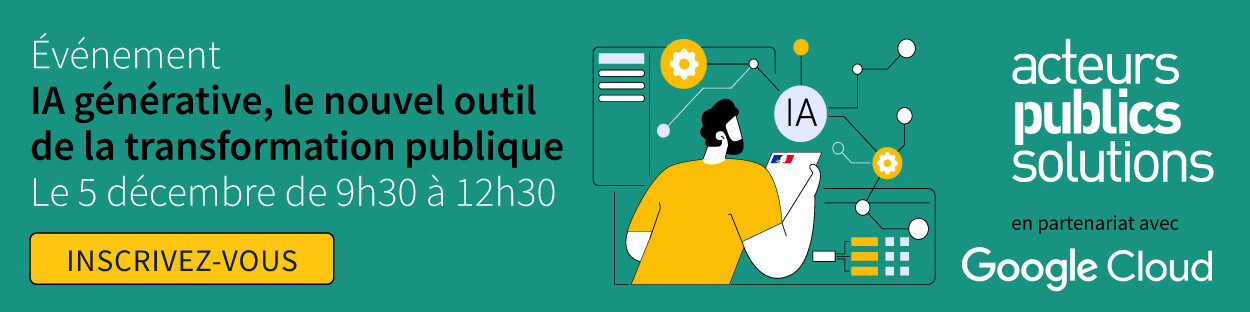 Agenda : Le 5 décembre 2023 "L’intelligence artificielle générative sera-t-elle le nouvel outil de la transformation publique ?"