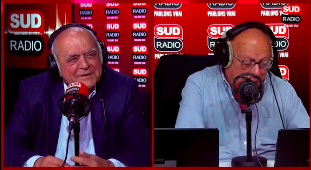 Interview d'Alain Juillet sur Sud Radio