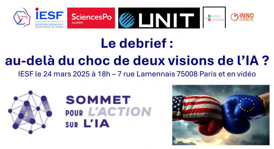 Agenda : 24 Mars 2025 "Suivi du Sommet sur l’Intelligence Artificielle Paris Février 2025"
