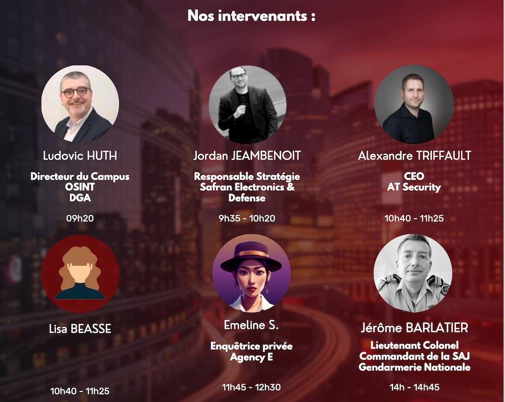 29 avril 2025. Journée OSINT - Rechercher, Analyser, Exploiter : l’OSINT au service des professionnels. AEGE