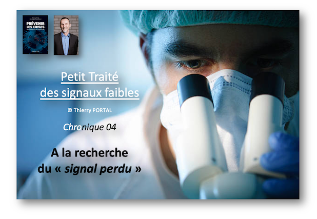 Chronique 4 - A la recherche du « signal perdu » © Thierry Portal