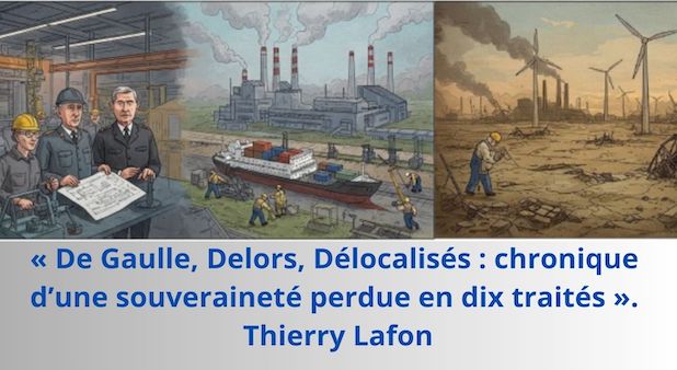 « De Gaulle, Delors, Délocalisés : chronique d’une souveraineté perdue en dix traités ». Thierry Lafon
