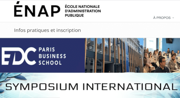 Du 2 au 4 juin 2025. Le Management Public à l'épreuve des réseaux. ENAP & EDC