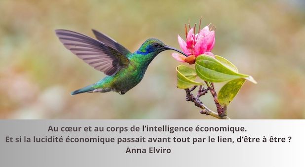 Au cœur et au corps de l’intelligence économique. Et si la lucidité économique passait avant tout par le lien, d’être à être ? Anna Elviro