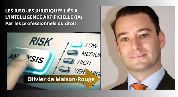 LES RISQUES JURIDIQUES LIÉS A L’INTELLIGENCE ARTIFICIELLE (IA) Par les professionnels du droit.