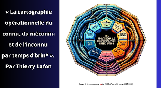 « La cartographie opérationnelle du connu, du méconnu et de l’inconnu par temps d’brin* ». Par Thierry Lafon
