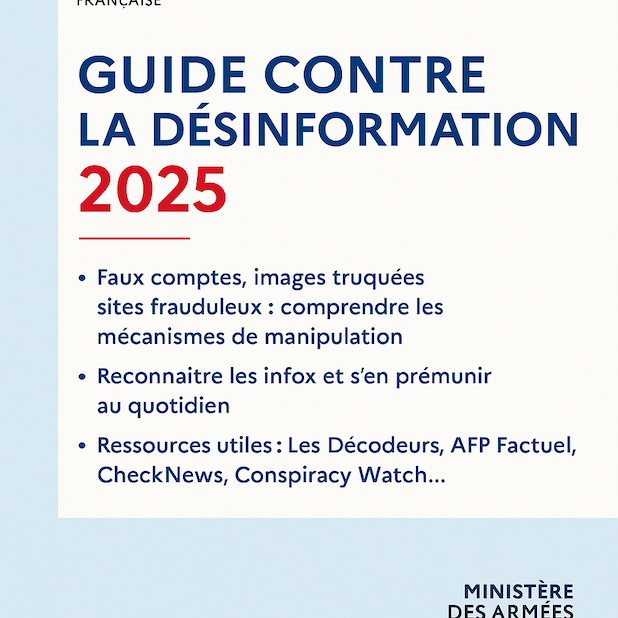 Un an déjà ! Désinformation : la Défense muscle son dispositif pédagogique Un an déjà ! Désinformation : la Défense muscle son dispositif pédagogique