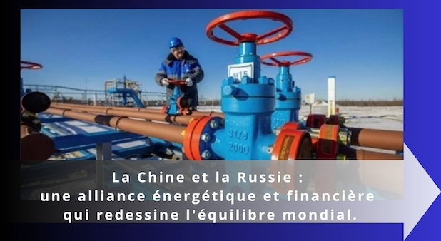 La Chine et la Russie : une alliance énergétique et financière qui redessine l'équilibre mondial. La Chine et la Russie : une alliance énergétique et financière qui redessine l'équilibre mondial.