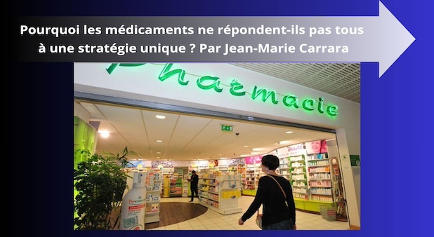 Pourquoi les médicaments ne répondent-ils pas tous à une stratégie unique ? Par Jean-Marie Carrara