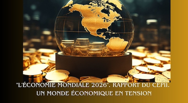 "L'économie mondiale 2026". Rapport du CEPII. Un monde économique en tension