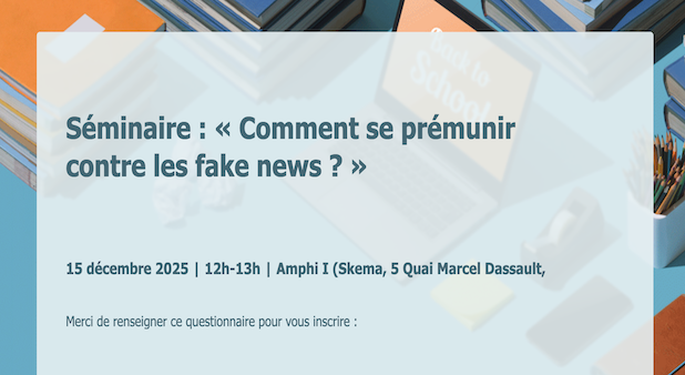 Lien vers l'inscription