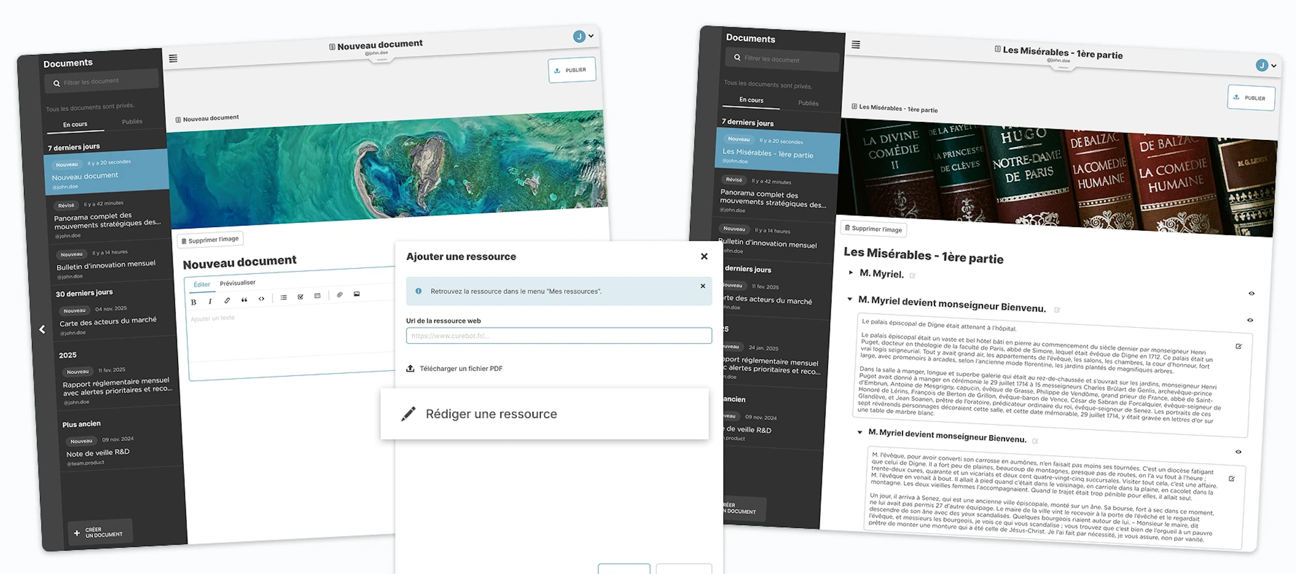 De la veille à l’analyse stratégique : Refonte de la création de document dans Curebot. Entretien avec Julien Duprat