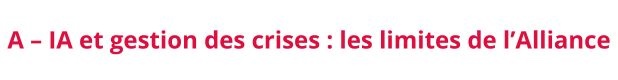 Chronique 10.  IA et détection d'anomalies :  L’ALLIANCE, entre promesses et dérives (Partie 2)  © Thierry PORTAL