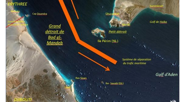 Bab el-Mandeb, l'autre détroit où peut se jouer la guerre