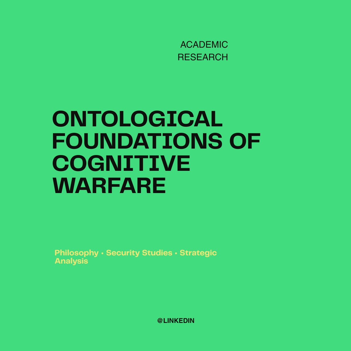#11. Guerre cognitive et désinformation. Christophe Deschamps.