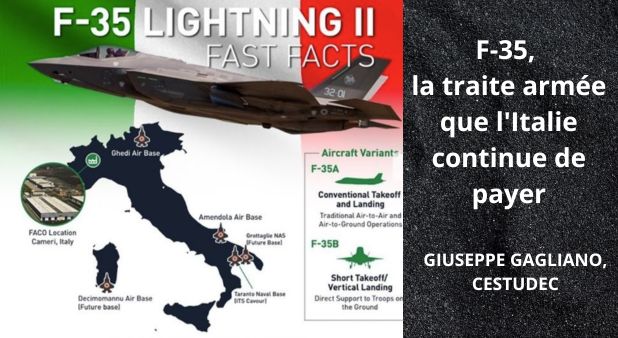 F-35, la traite armée que l'Italie continue de payer
