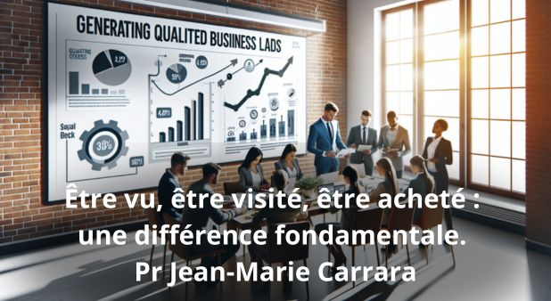 Être vu, être visité, être acheté : une différence fondamentale. Pr Jean-Marie Carrara