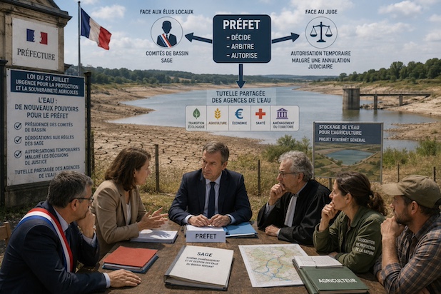 Qui décide vraiment de l'eau en France ? La réponse a changé le 21 juillet 2026. Patrice Schoch