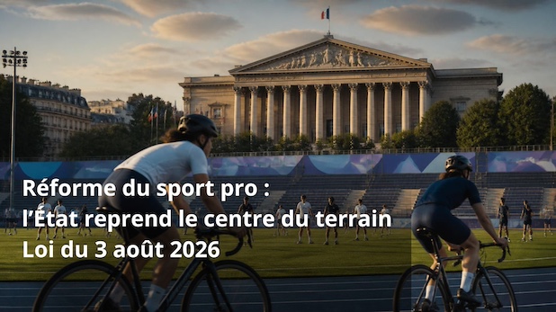 Réforme du sport pro : l’État reprend le centre du terrain