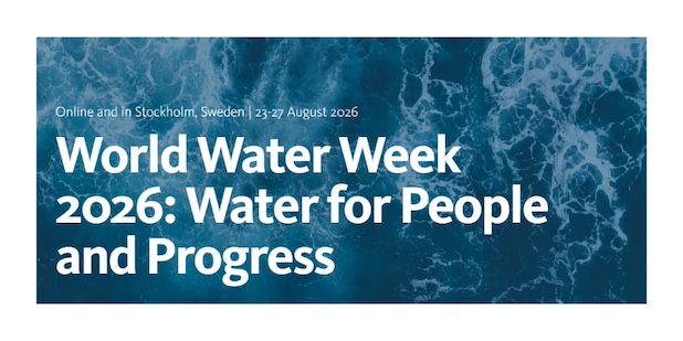 23 au 27 août. World Water Week 2026 : Stockholm, capitale mondiale de l’eau