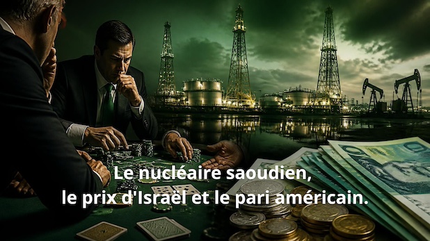 Le nucléaire saoudien, le prix d'Israël et le pari américain.