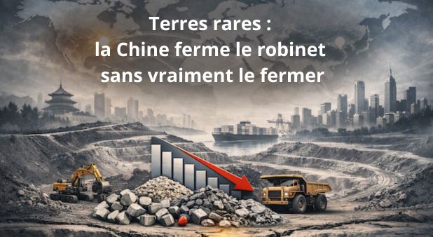 Terres rares : la Chine ferme le robinet sans vraiment le fermer