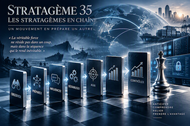 Stratagème 35. Les stratagèmes en chaîne : quand un mouvement en prépare toujours un autre