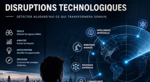 Cinq ruptures technologiques qui redessinent le travail, la société et la formation